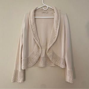Cato | Short Women’s Cardigan | Cream | Size XL